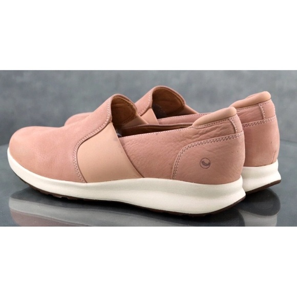Clarks Women's Pink Slip-On Shoes - Picture 6 of 9